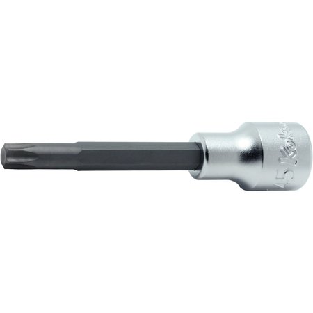 KO-KEN Bit Socket TORX T55 100mm 1/2 Sq. Drive 4025.100-T55